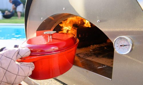 Cucina Wood fired Stainless-Steel Pizza oven
