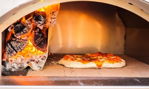 Cucina Wood fired Stainless-Steel Pizza oven