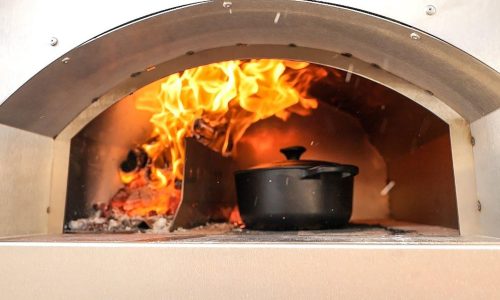 Cucina Wood fired Stainless-Steel Pizza oven