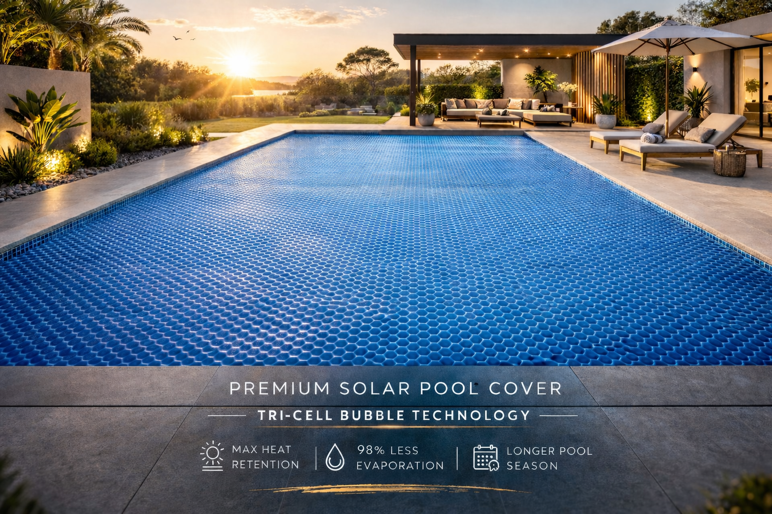 Solar Buble cover Tri Cell. Price From - R195.00 p/m2