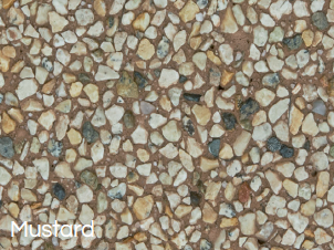 Exposed aggregate 20kg Mustard