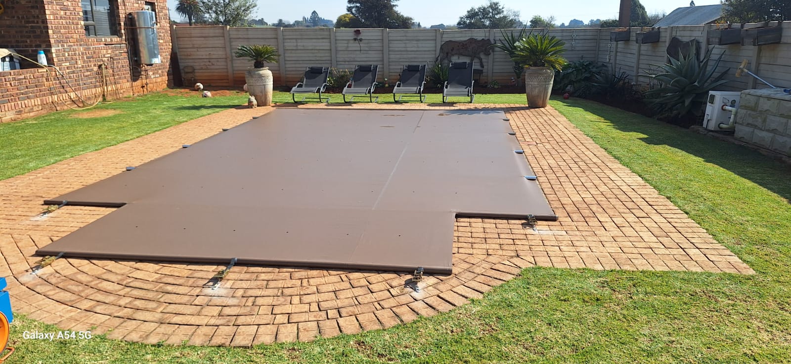 Solid safety cover. Price From - R7000.00