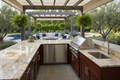 Custom outdoor kitchens
