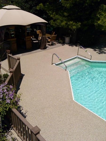 Resin bound flooring